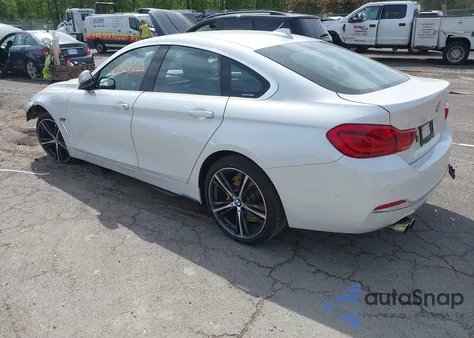 2019 BMW 430I Gran Coupe xDrive из США, поврежденный, VIN WBA4J3C55KBL08387